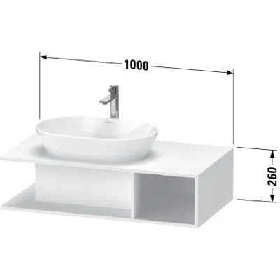 DE4929 D-Neo Vanity unit wall-mounted için görüntü