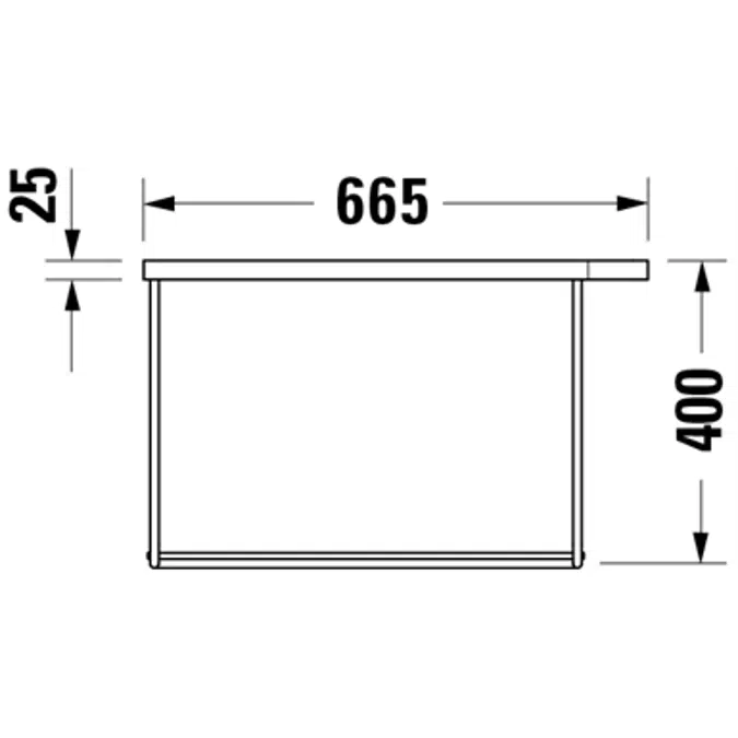 DuraSquare Metal console 003102