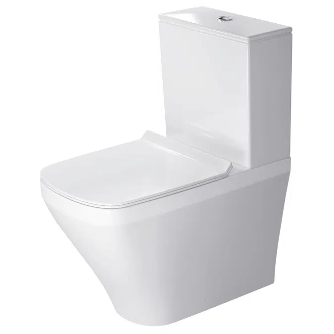 DuraStyle Toilet close-coupled White High Gloss 630 mm - 215509