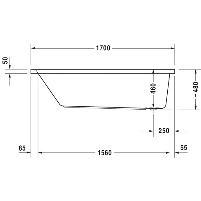 Vero Air Badewanne 700411