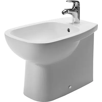 D-Code Floorstanding bidet White High Gloss 560 mm - 224110 이미지