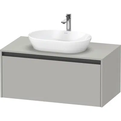 Obrázek pro Ketho.2 Console vanity unit wall-mounted - K24886