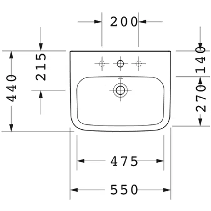 DuraStyle Waschtisch 231955