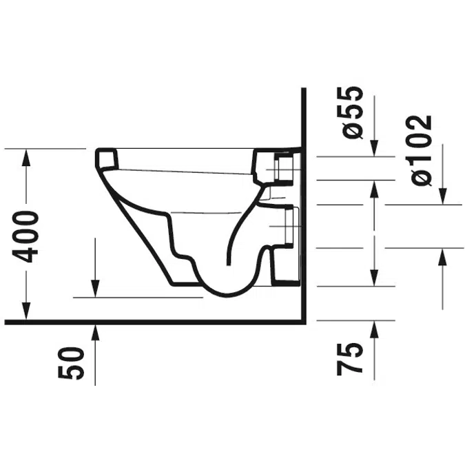 DuraStyle Wand WC 253909
