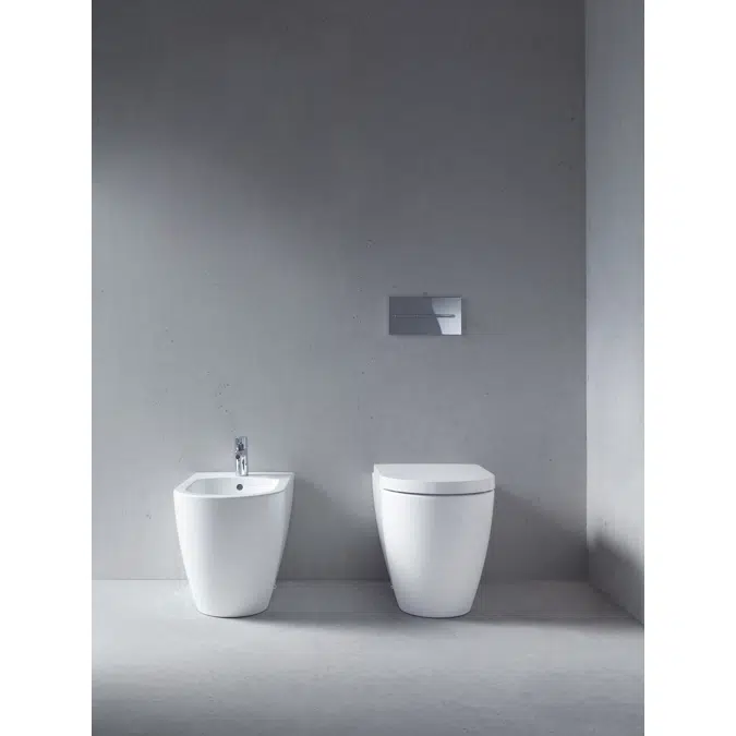 ME by Starck Floorstanding bidet White High Gloss 600 mm - 228910