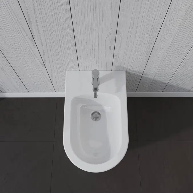 ME by Starck Floorstanding bidet White High Gloss 600 mm - 228910