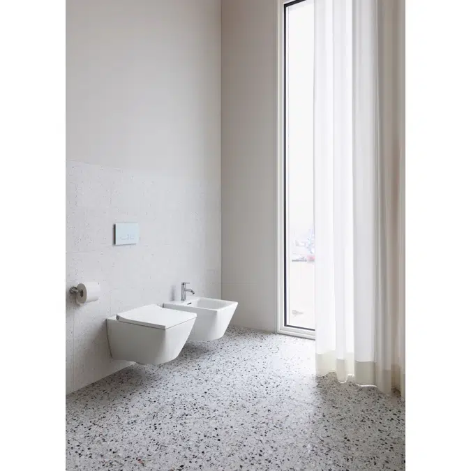 Viu Wall-mounted bidet White High Gloss 570 mm - 229215