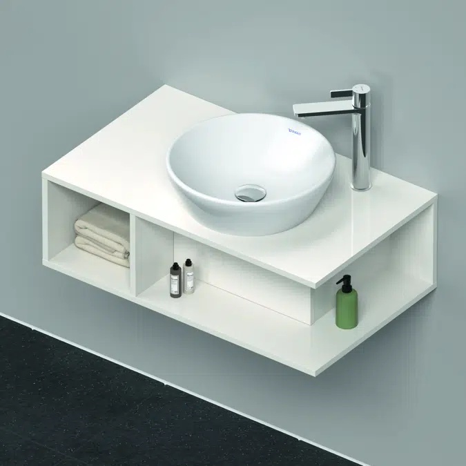 D-Neo Wall mounted console vanity unit 800x480x260 mm - DE4938