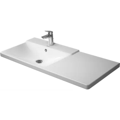 obraz dla P3 Comforts Washbasin, furniture washbasin asymmetric 233310