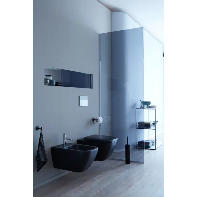 Happy D.2 Wall-mounted bidet White High Gloss 540 mm - 225815