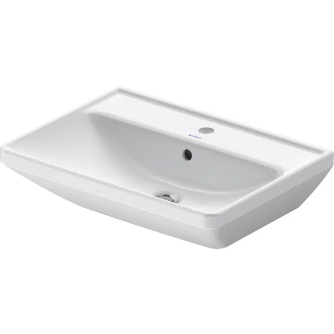 D-Neo Lavabo Blanco Brillante 600 mm - 236660