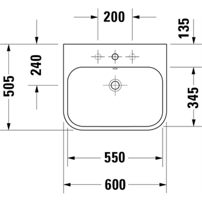 Happy D.2 sink 231860