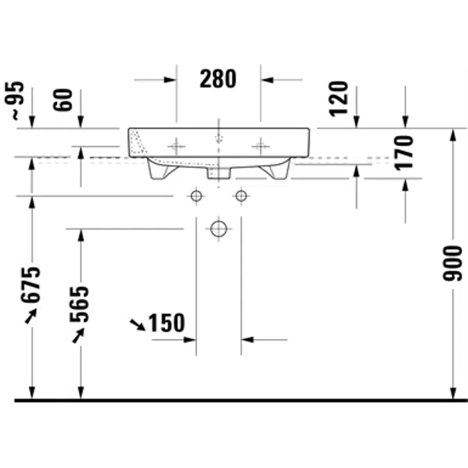 Happy D.2 sink 231860
