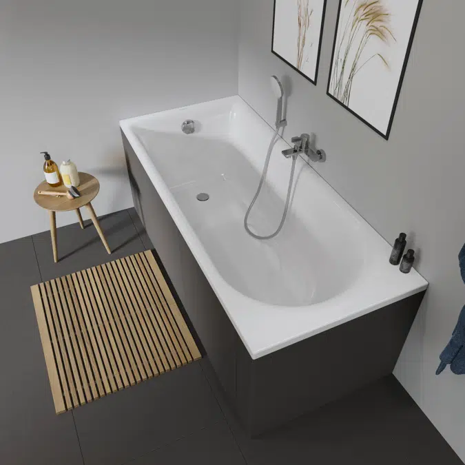 D-Neo Bathtub White  1700x750 mm - 700479