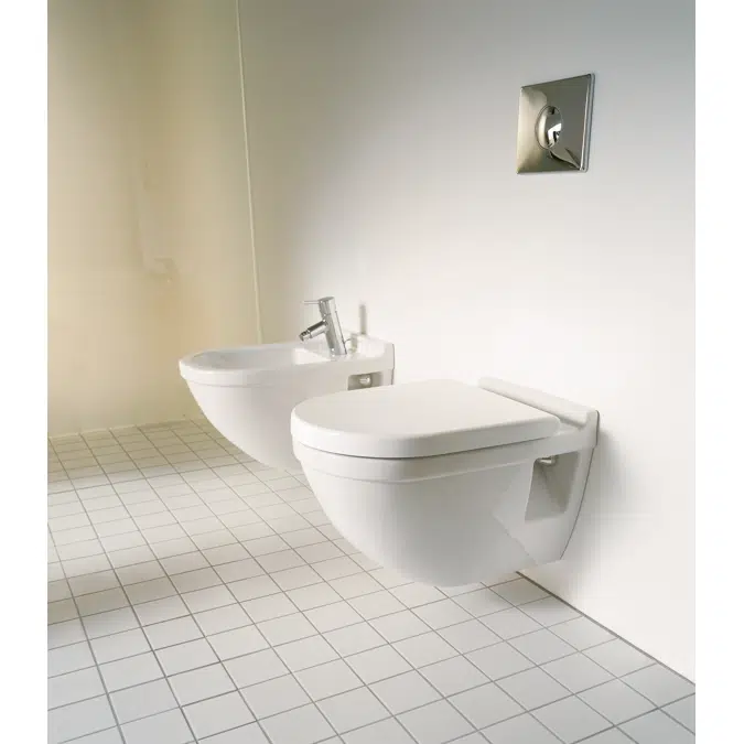 Starck 3 Wall-mounted bidet White High Gloss 540 mm - 223015