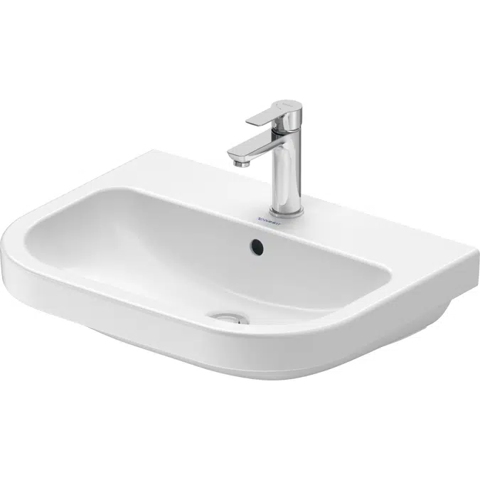 D-Code Washbasin White High Gloss 600 mm - 239860