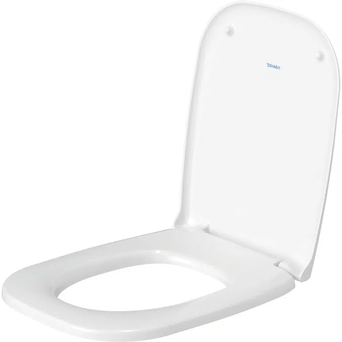 D-Code Toilet seat White 360x438x48 mm - 006791