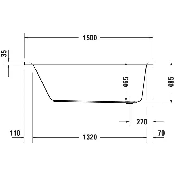 D-Neo Badewanne 700471