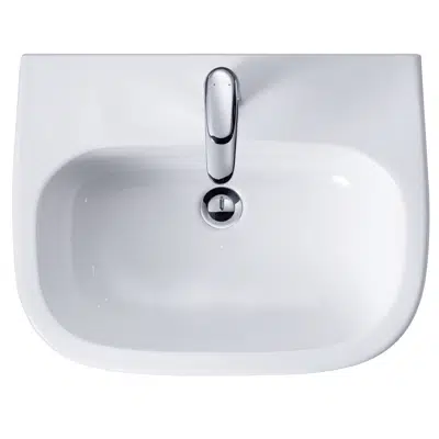 Image for D-Code Washbasin Med White High Gloss 600 mm - 231160