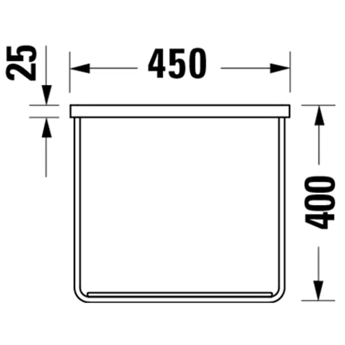 DuraSquare Metallkonsole 003112