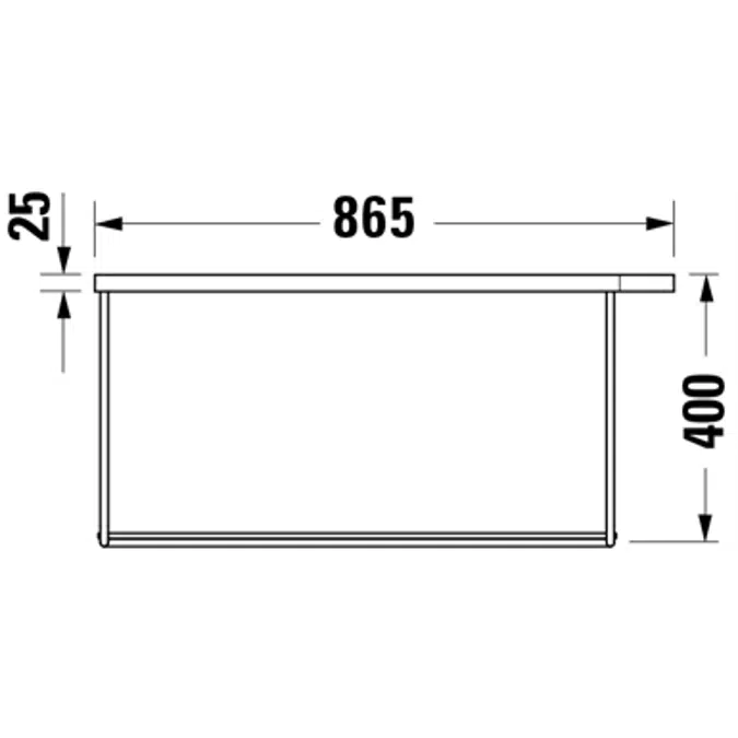 DuraSquare Metallkonsole 003112