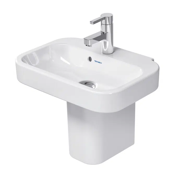 Happy D.2 Hand sink White High Gloss 500 mm - 070950