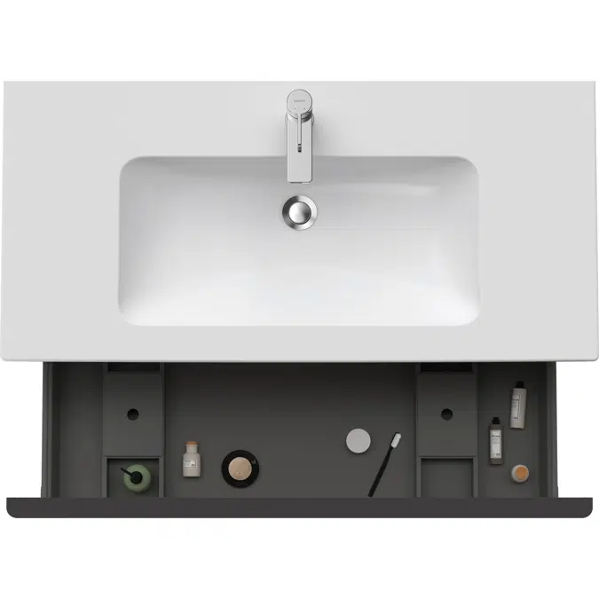 DE4263 D-Neo Vanity unit wall-mounted