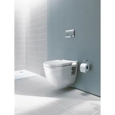 Starck 3 Wall-mounted toilet White High Gloss 545 mm - 221509 için görüntü