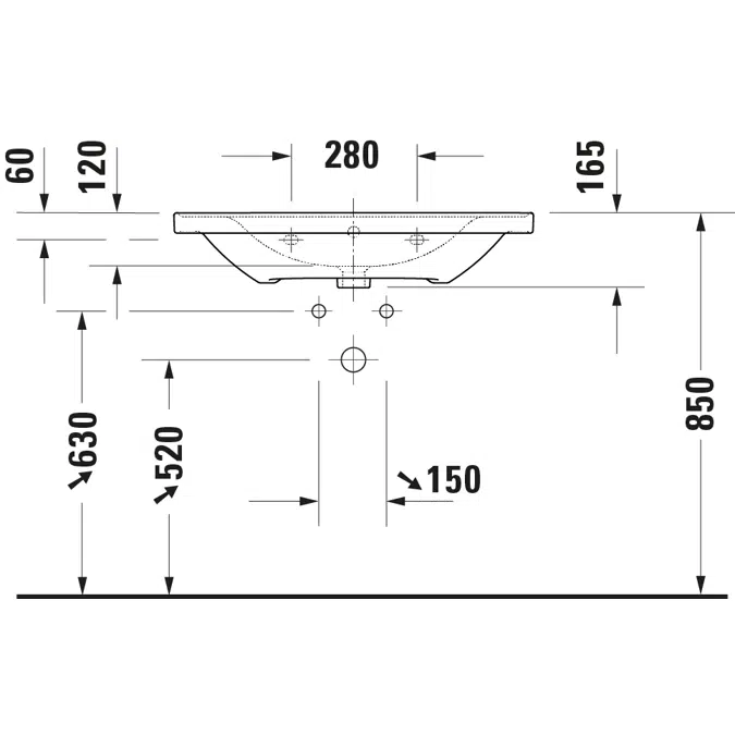 BIM object - 無料でダウンロードができます。 236780 D-Neo Sink