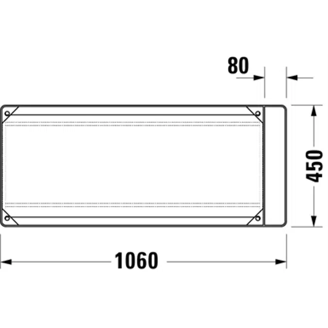DuraSquare Metal console 003104