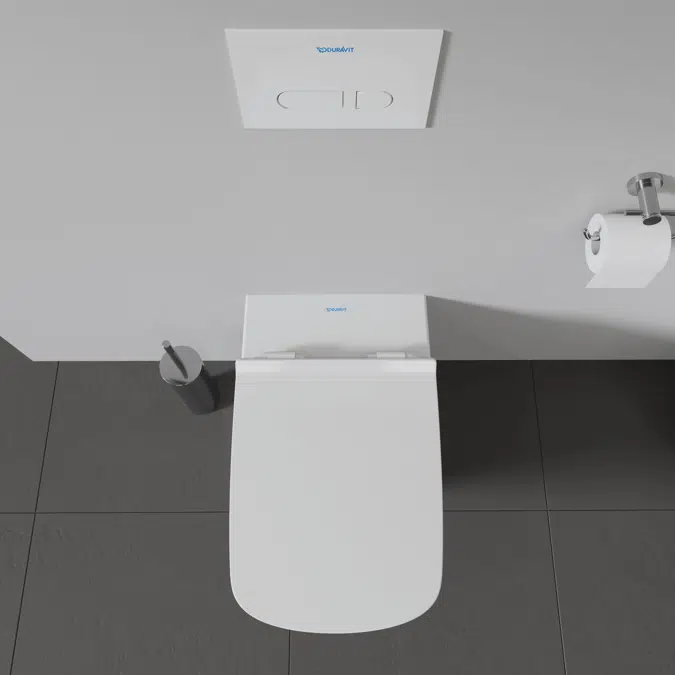 DuraStyle Wall-mounted toilet White High Gloss 620 mm - 253709