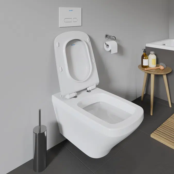 DuraStyle Wall-mounted toilet White High Gloss 620 mm - 253709