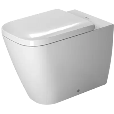 Happy D.2 Floorstanding toilet White High Gloss 570 mm - 215909 이미지