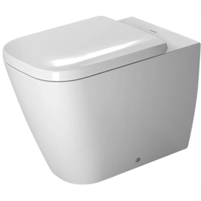Happy D.2 Floorstanding toilet White High Gloss 570 mm - 215909
