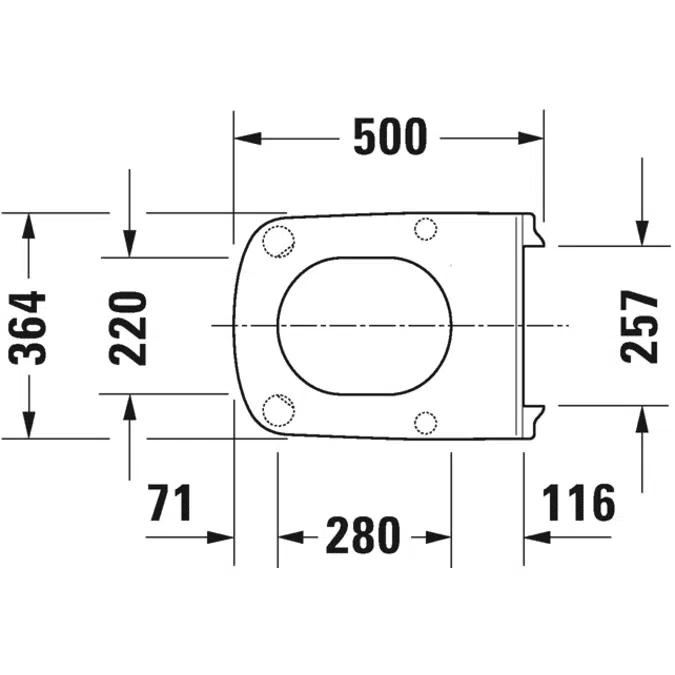 Duravit DuraStyle Asiento de inodoro - 006239