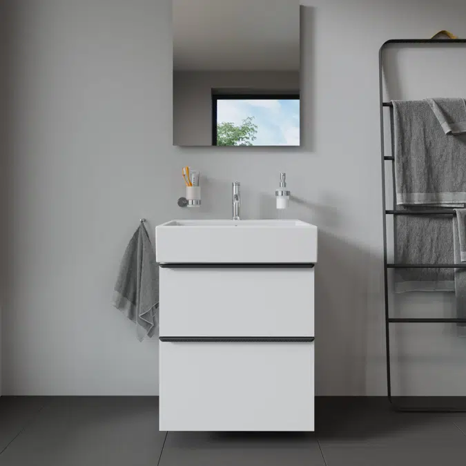 DE4371 D-Neo Vanity unit wall-mounted