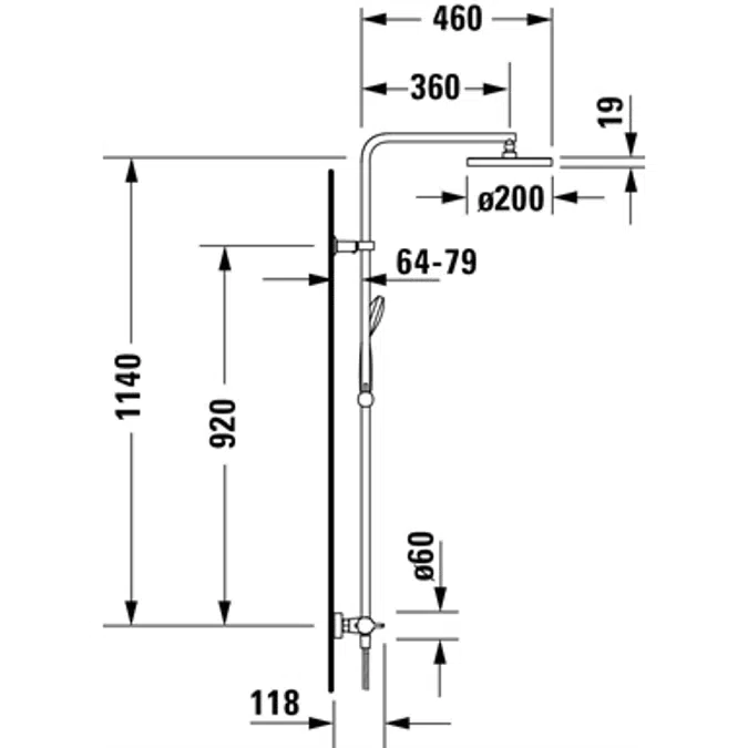 B.1 Shower system B1428008