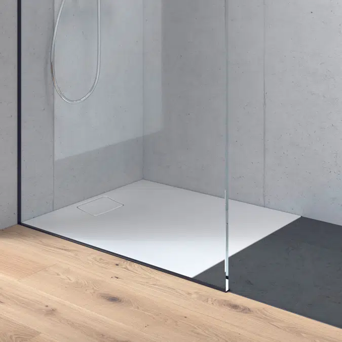 Stonetto rectangular shower tray 720145