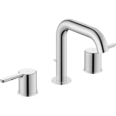 C.1 3 Hole basin mixers Chrome High Gloss 550x140x158 mm - C11060图像