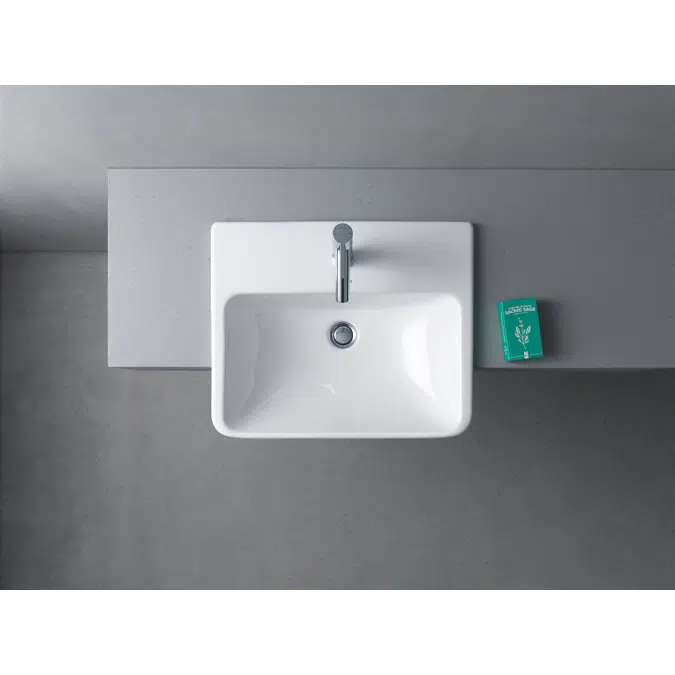 ME by Starck Semi-recessed washbasin 037855