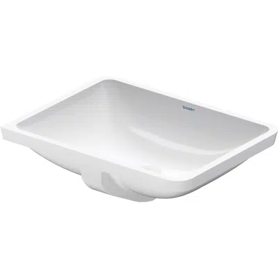 obraz dla Starck 3 Vanity washbasin White High Gloss 530 mm - 030549