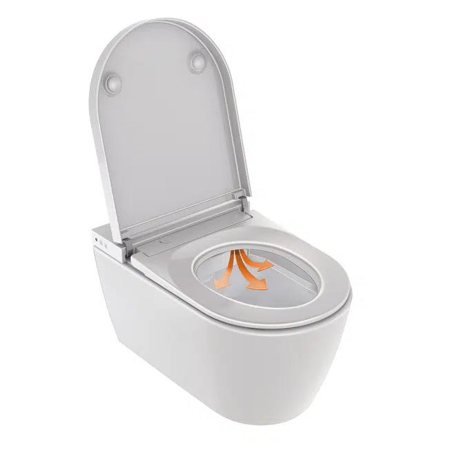 SensoWash Starck f Dusch-WC Sitz Lite Weiß - 612001012
