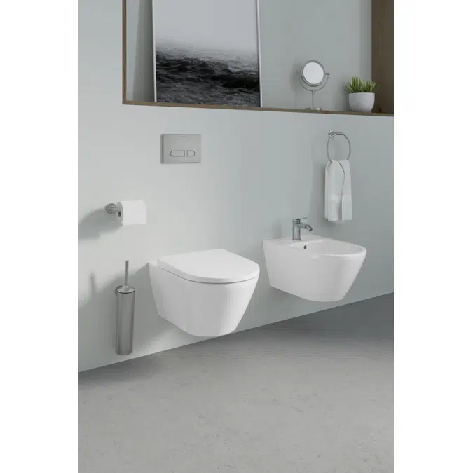 D-Neo Wall-mounted bidet White High Gloss 540 mm - 229415