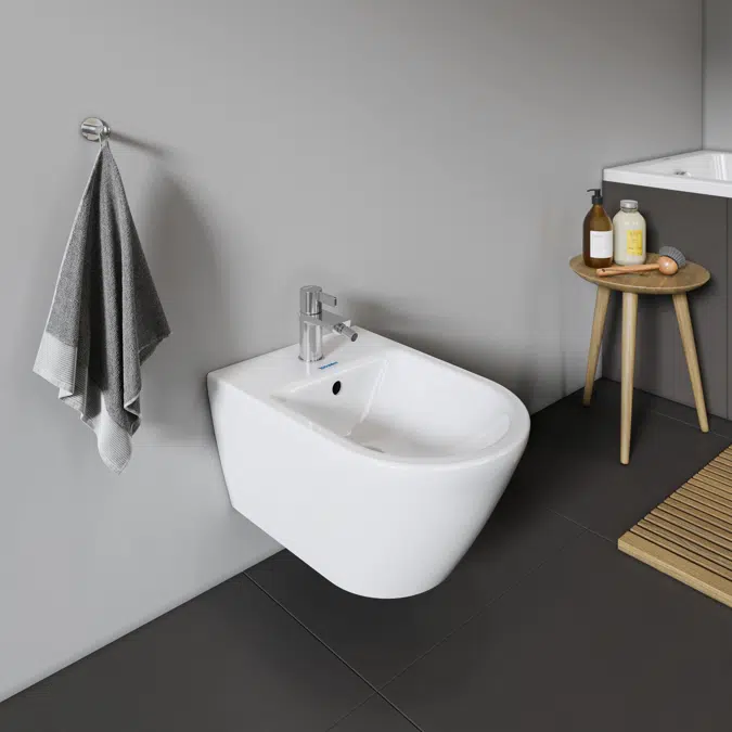 D-Neo Wall-mounted bidet White High Gloss 540 mm - 229415