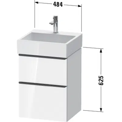 Image for DE4370 D-Neo Vanity unit wall-mounted