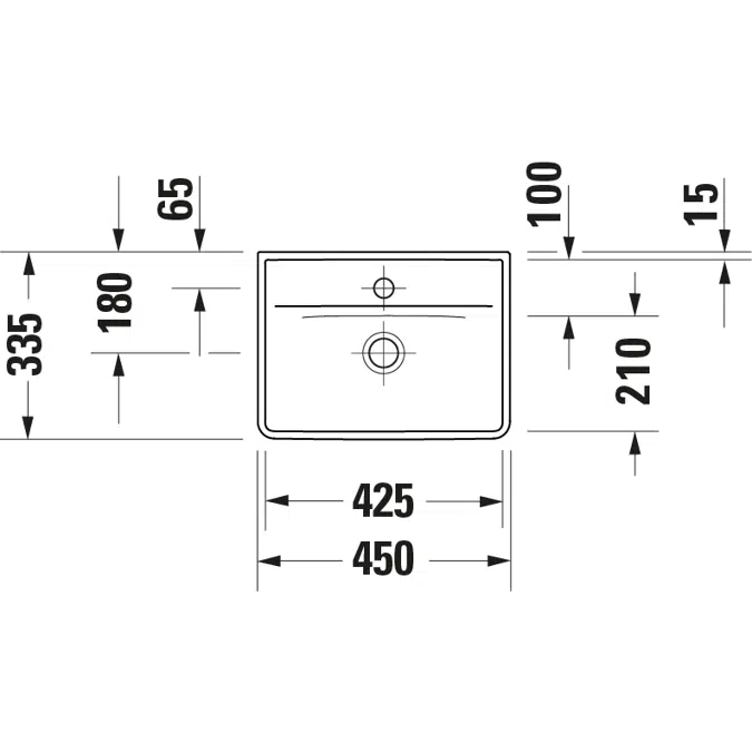 D-Neo Handwaschbecken 073845