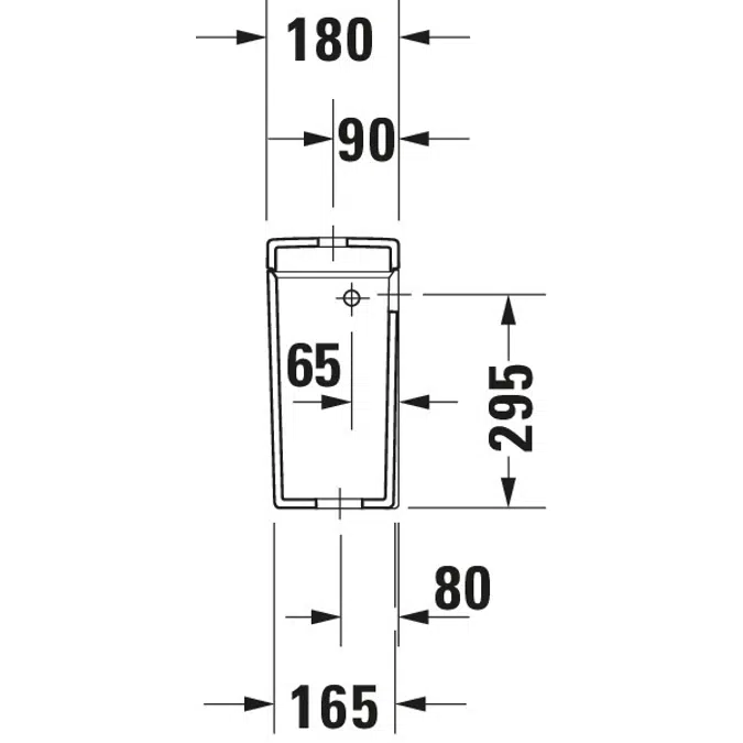 Starck 3 Cistern 092000