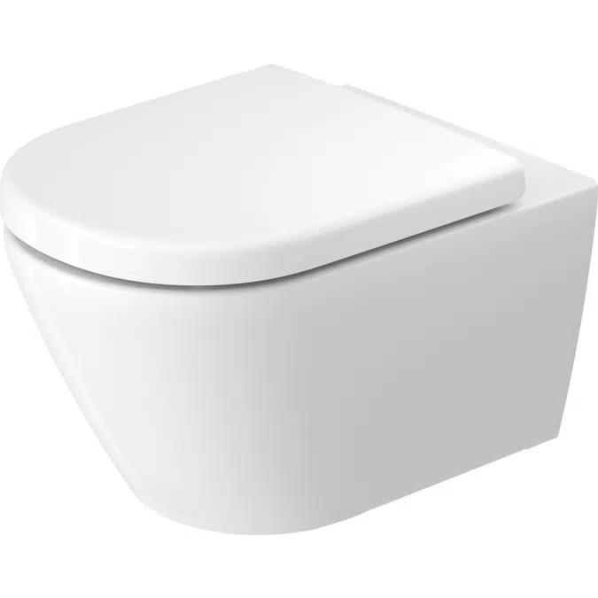 D-Code Wall-mounted toilet White High Gloss 540 mm - 290309
