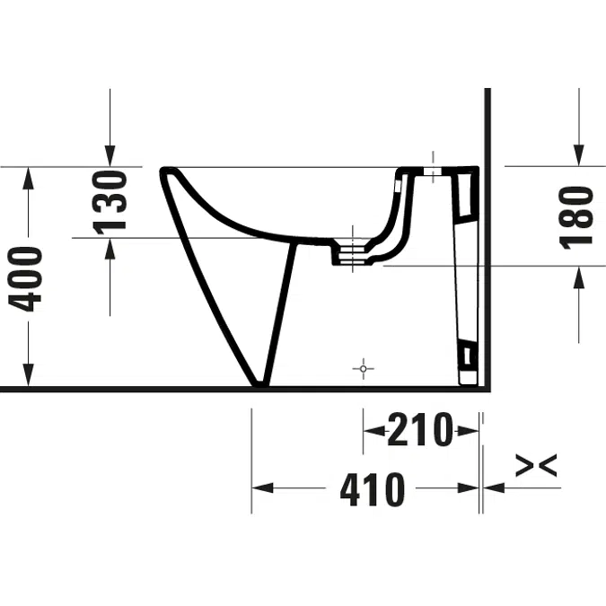 D-Neo Stand Bidet 229510