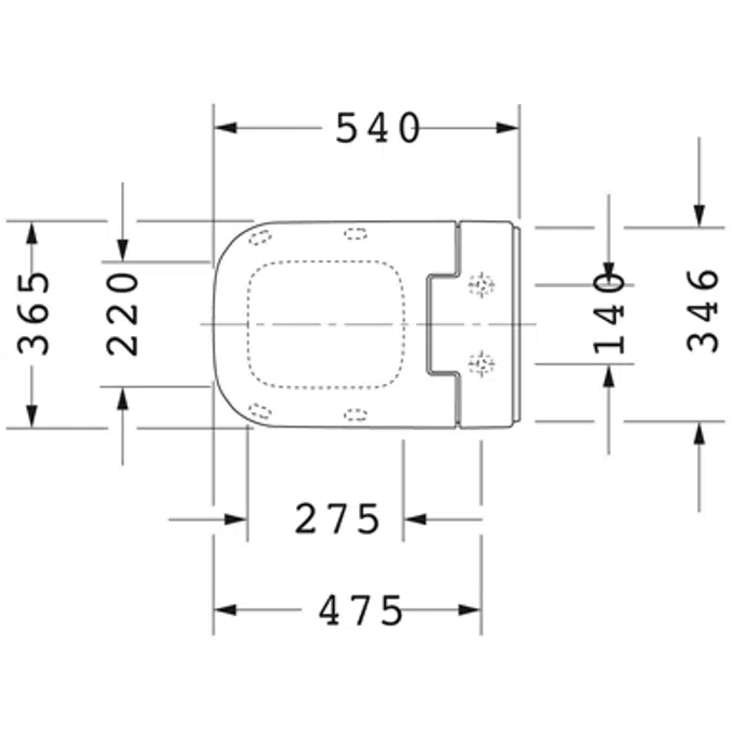 SensoWash Slim Asiento de lavado Blanco - 611300